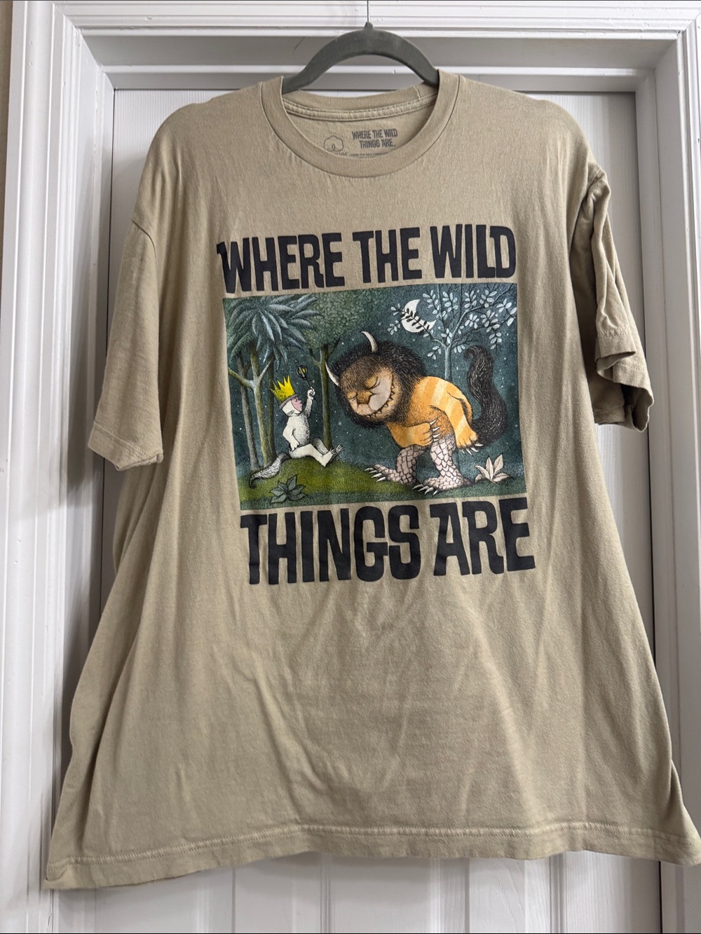Where the Wild Things Are Kids Graphic Tee - Beige